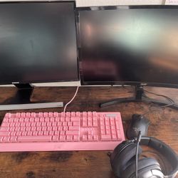 Gaming PC + setup