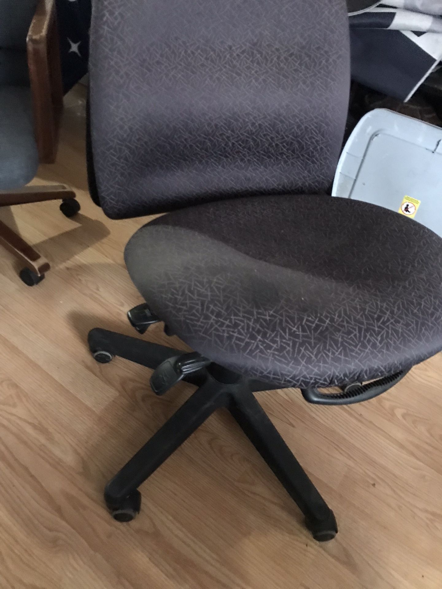 Rolling Recliner chair dark Grey