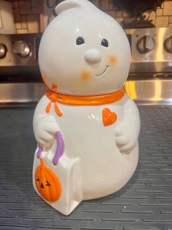 ghost cookie jar, Halloween