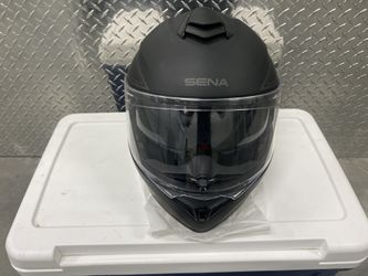USED TWICE - LIKE NEW SENA Bluetooth Compatible Helmet