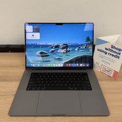 16" MacBook Pro M1 Pro 10 Core*500GB SSD*16GB RAM