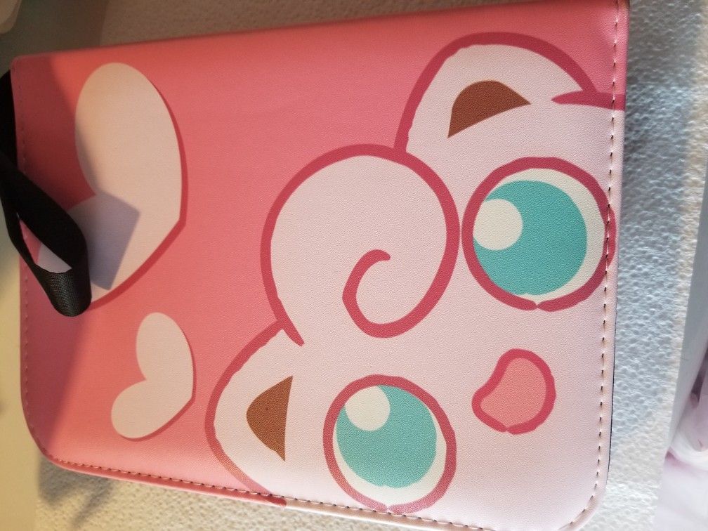 Pokemon Binder Jigglypuff Trading Card Game