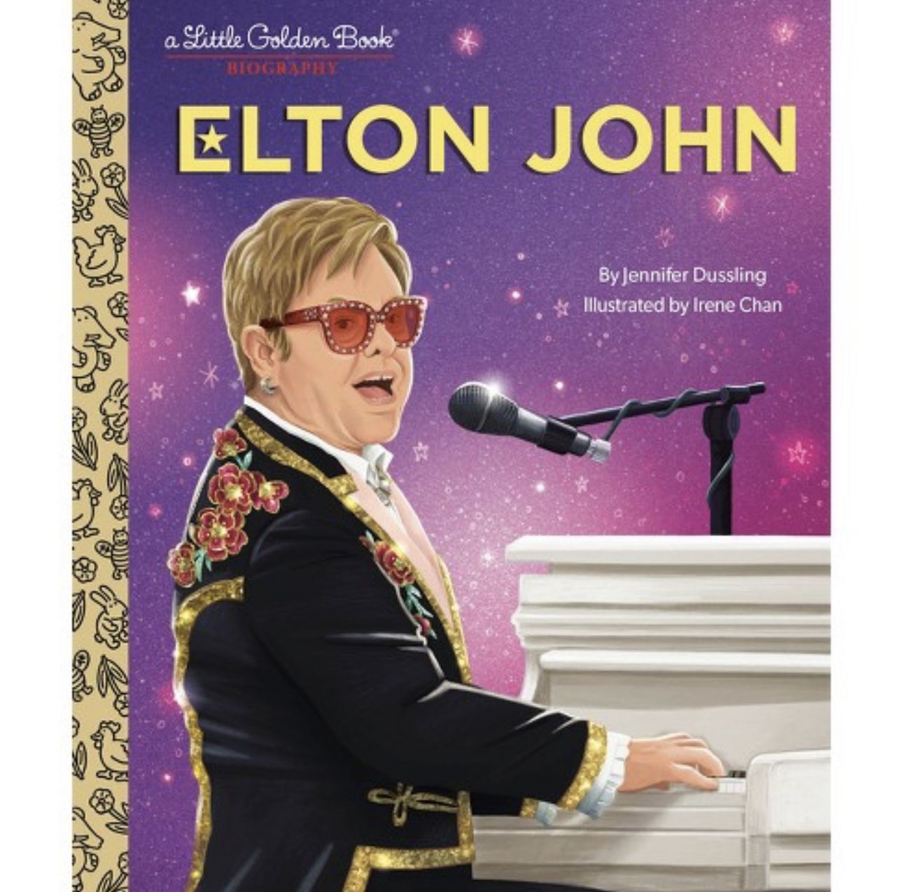 Little Golden Book: My Little Golden Book About Elton John