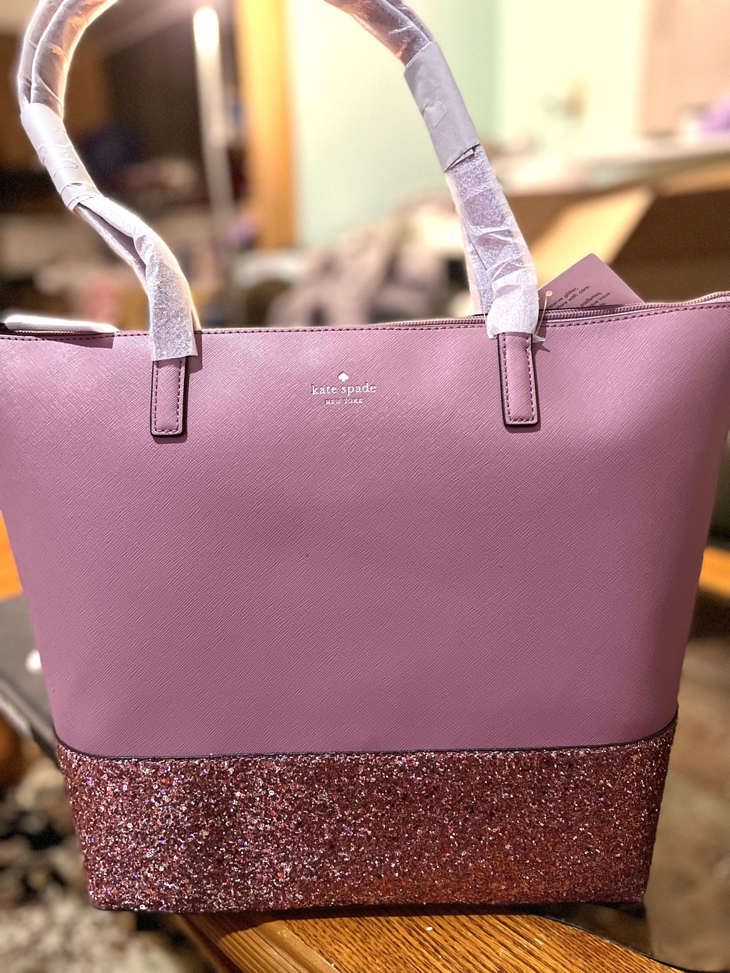 Kate Spade Glitter Tote Bags