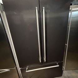 42” KITCHENAID BUILT IN BLACK STAINLESS REFRIGERATOR
