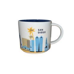 Starbucks You Are Here collection, San Diego mug