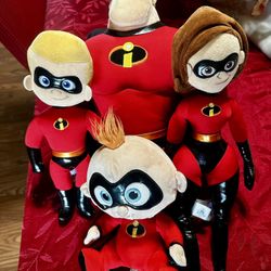 Disney’s The Incredible Plush Toys