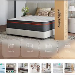 Brand New In Box King Size Mattress. 14’’ For Sale 