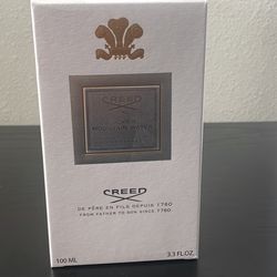 Creed silver mountain water