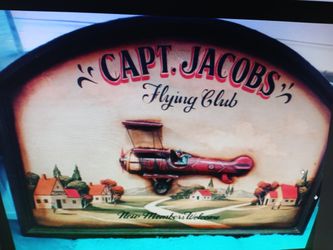 3 D Vintage Capt. Jacobs Flying Club.