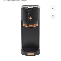 Used 3 Times Still Like New Haden Single Serve Coffee Machine. This innovative 2-in-1 coffee machine 