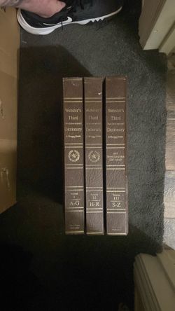 Complete set of leather encyclopedia’s