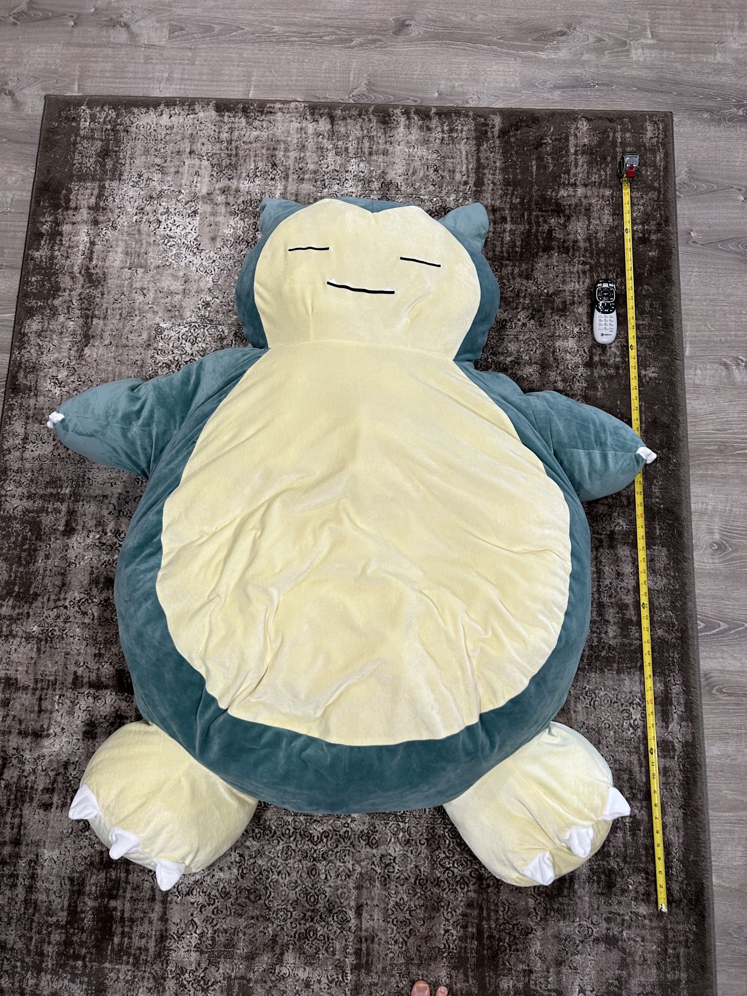 Giant Snorlax Stuffed Animal - 5 Feet Tall