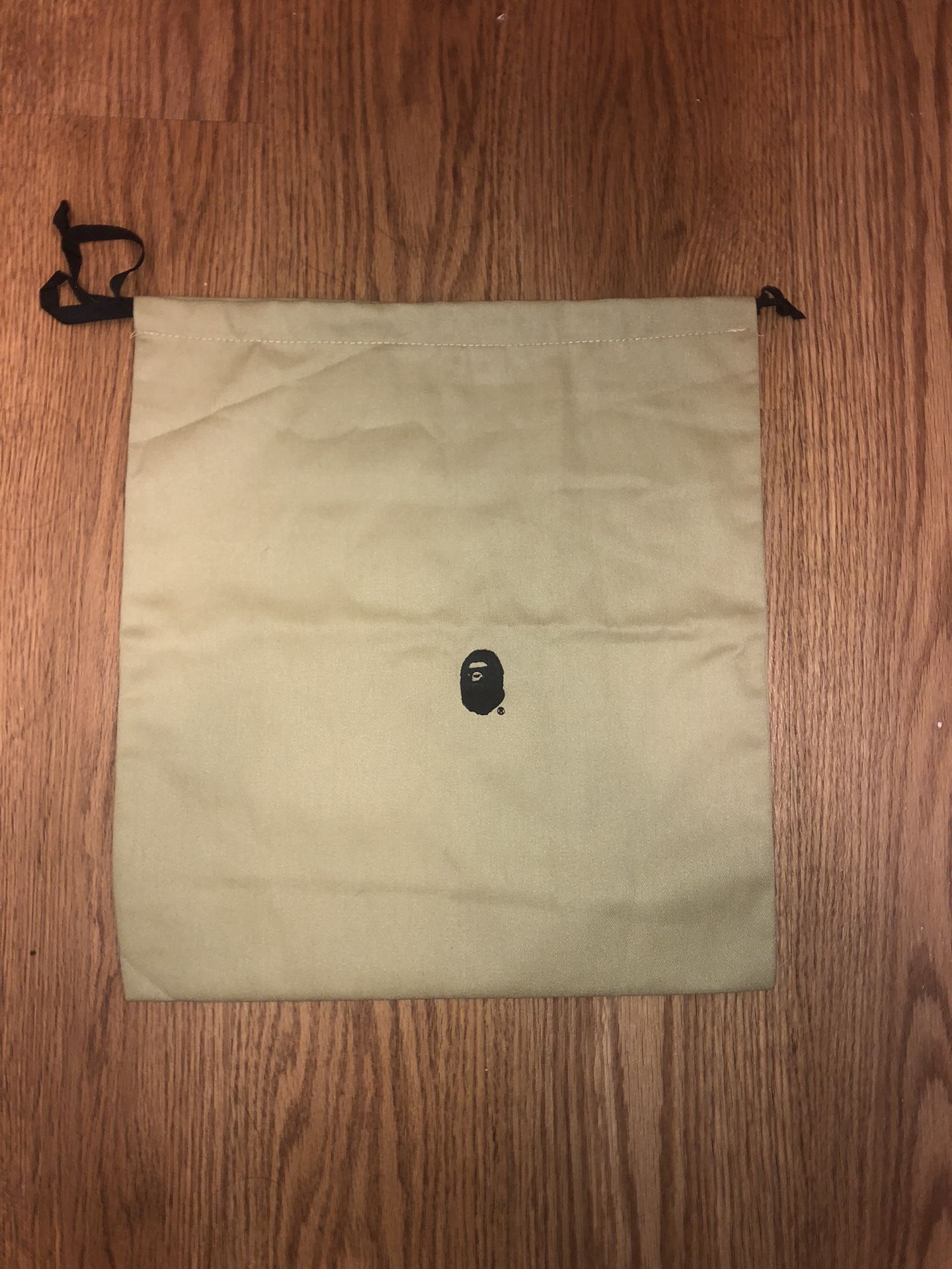 A Bathing Ape Shoe Dust Bag Beige.