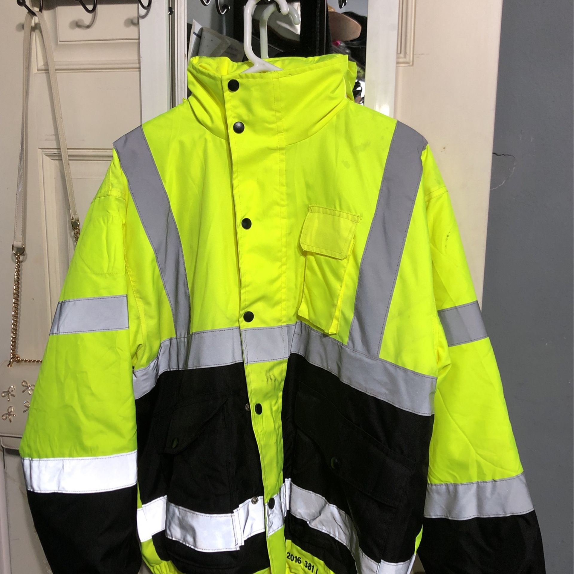 Rain Jacket. Reflective