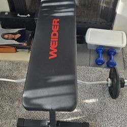 Weight Set And Bench