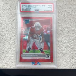 Arizona Cardinals Isaiah Simmons Rookie Mint