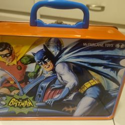 Classic Batman McFarland Toys With Lunch Box 