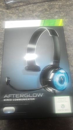 Xbox 360 afterglow headset