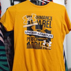 Yellow Under Armour Tee