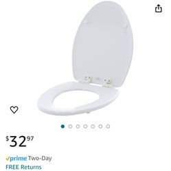Brand New White Toilet Seat