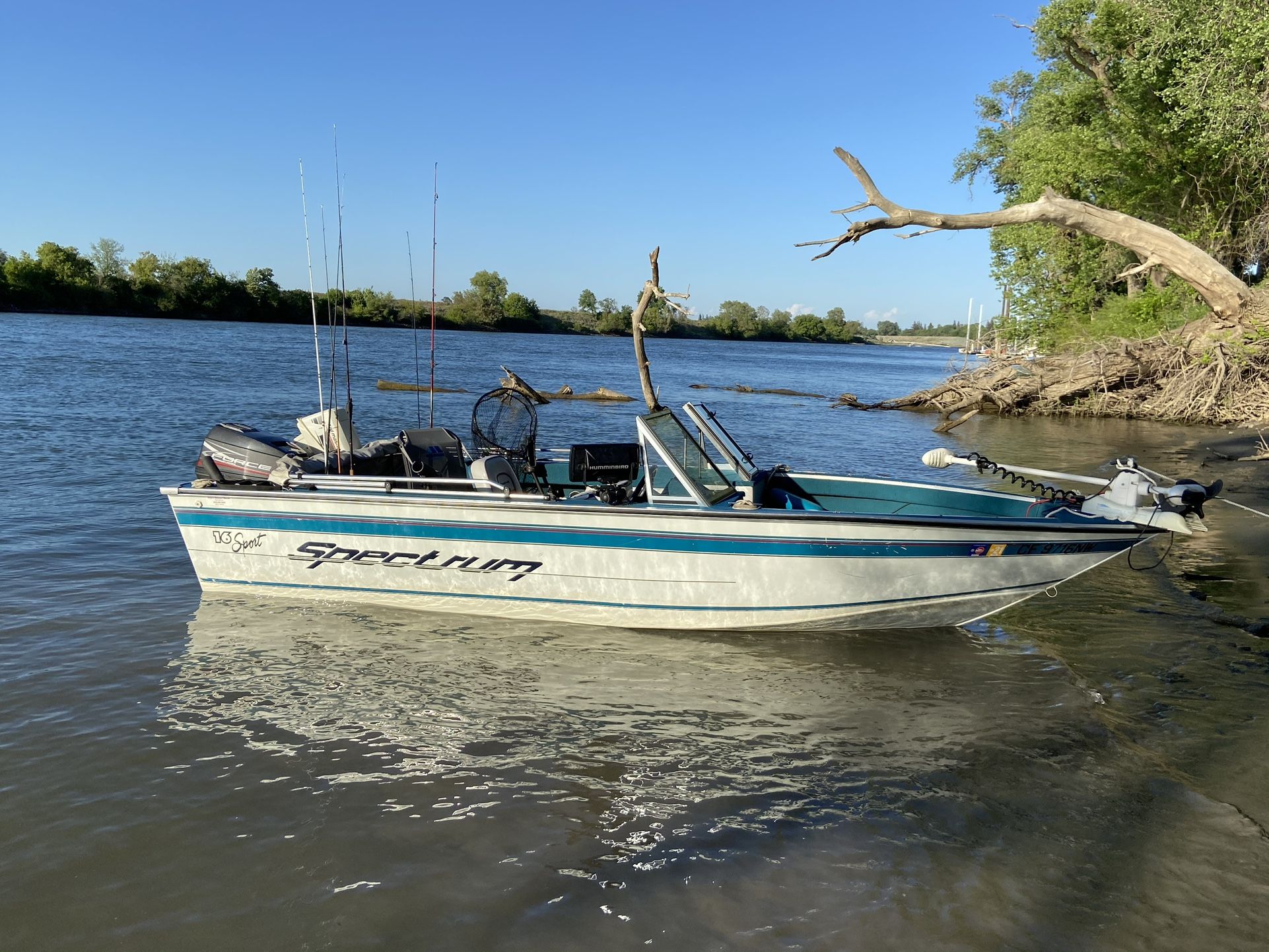 17’ Spectrum Fishing Boat 