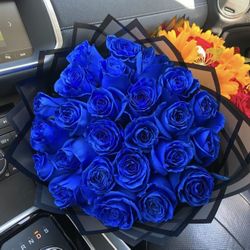 Fresh Blue Roses 🌹 