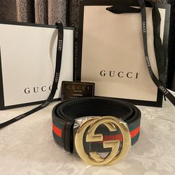 Gucci And LV Belts