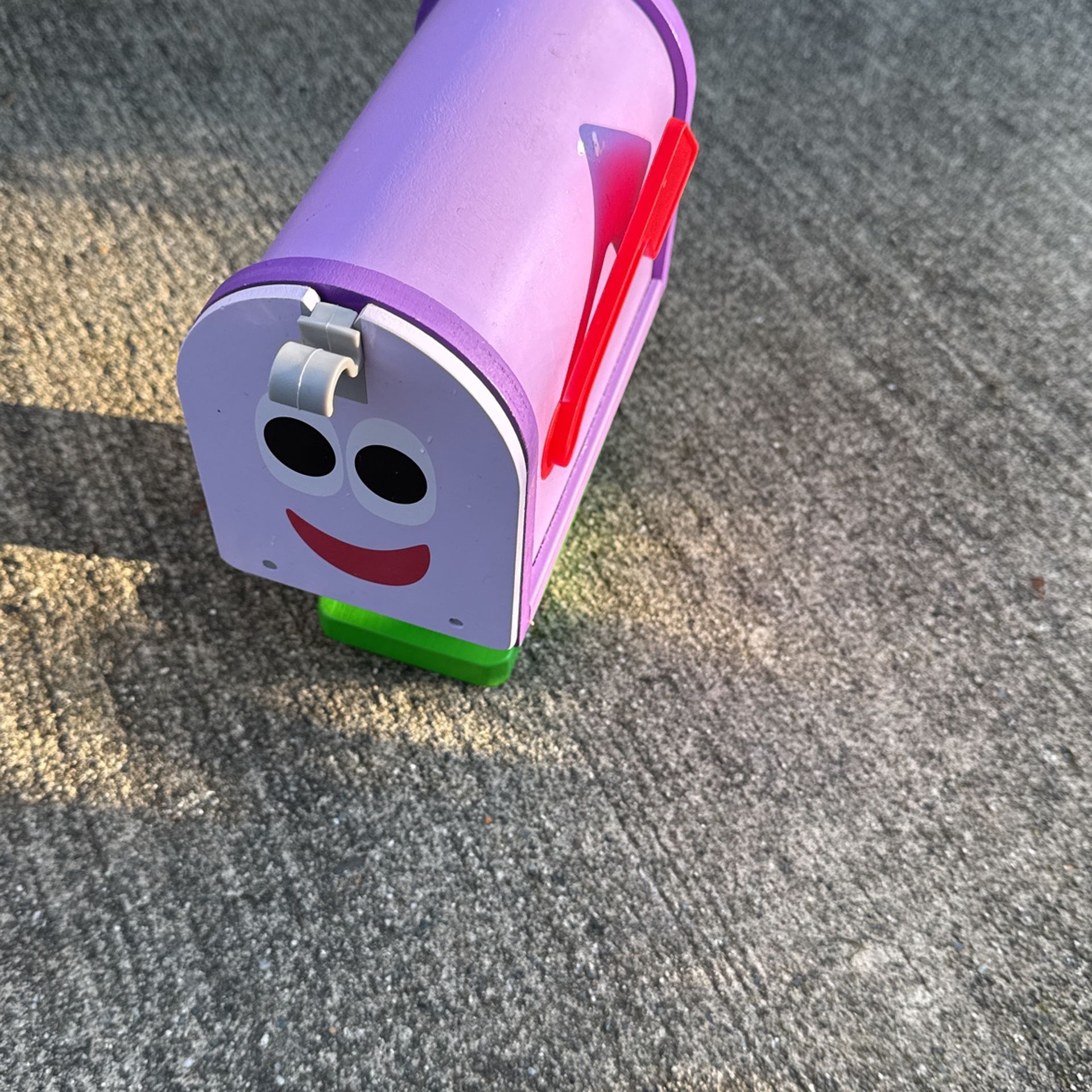 Kids Wood Blues Clues Mailbox