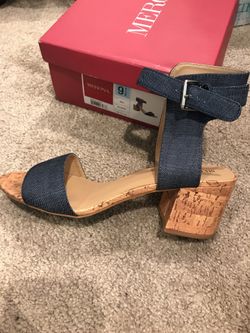 DENIM HEELS