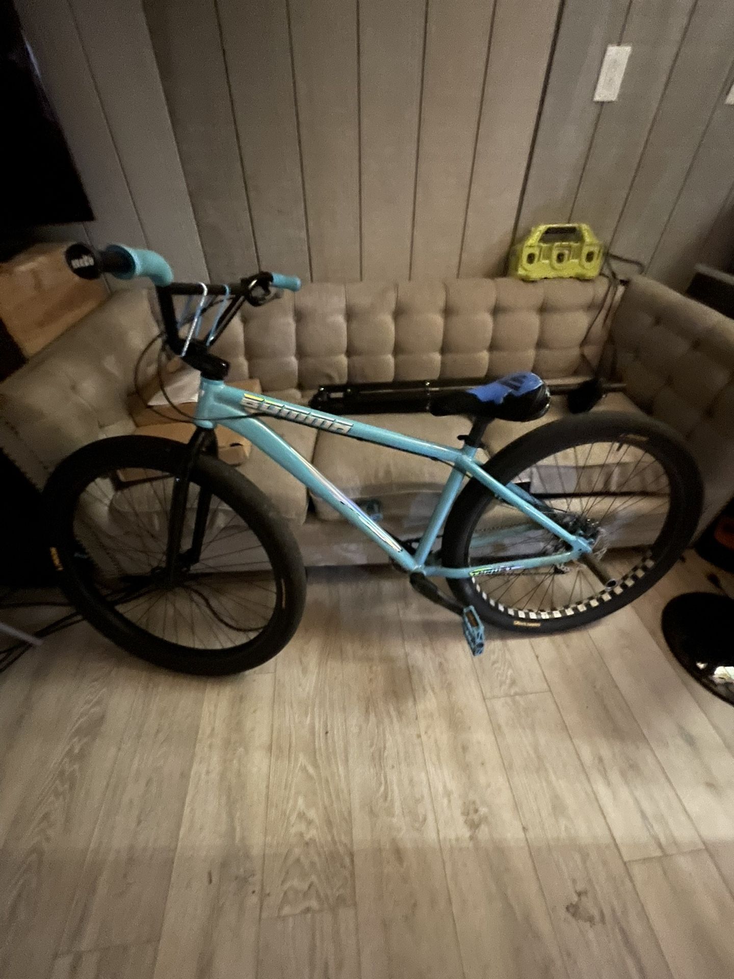 Blue Thrust Mafia Bike