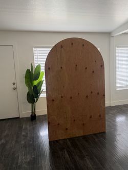 Wood backdrop