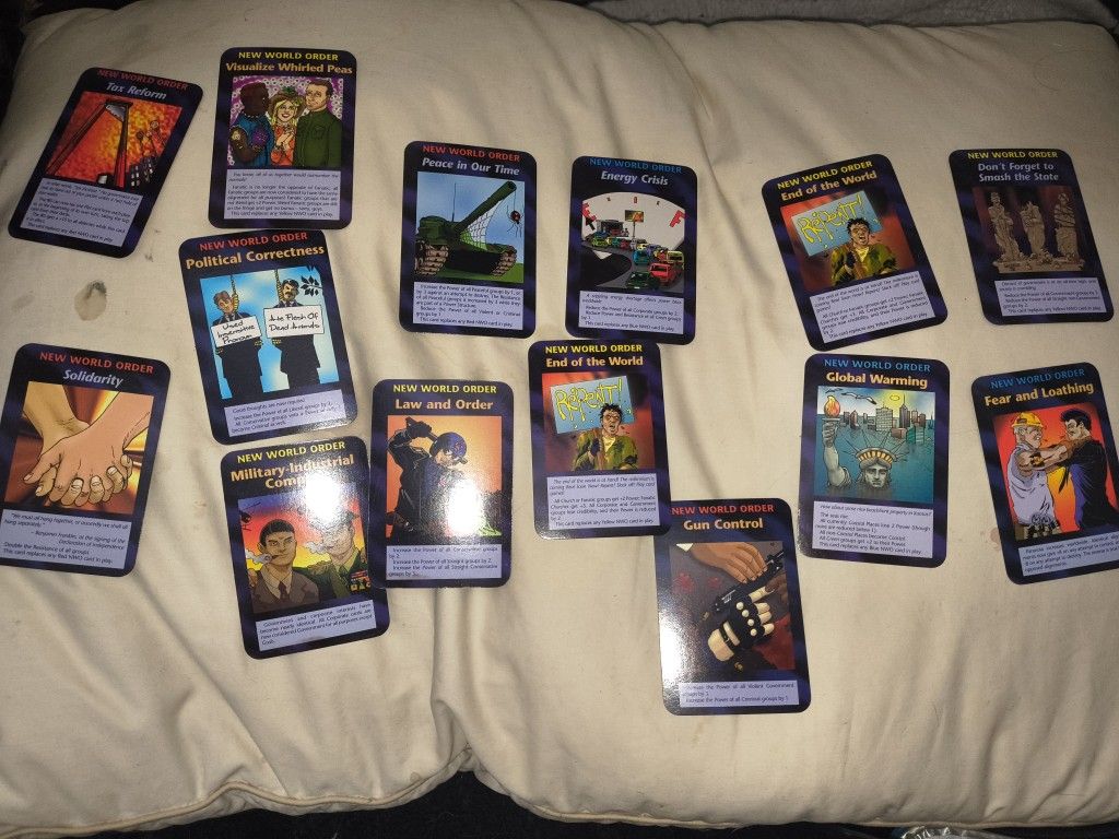 Huge Lot Illuminati Cards