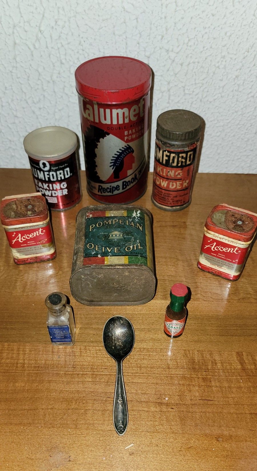 Vintage Kitchen Tins LOT