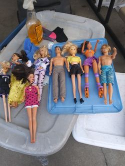 Collectables barbies 5.00 each