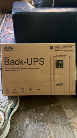 APC BACK-UPS- 1500 VA/900 WATTS