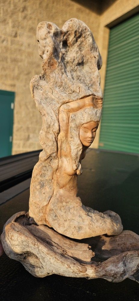 Vintage Drift Wood Carving