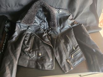 Women's leather jacket