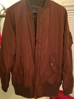 American eagle bomber jacket