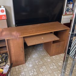 Wood desk