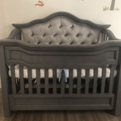 Crib And Toddler Bed 