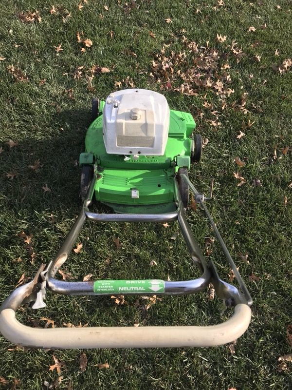 Feather light lawn boy self propelled fully serviced mower for