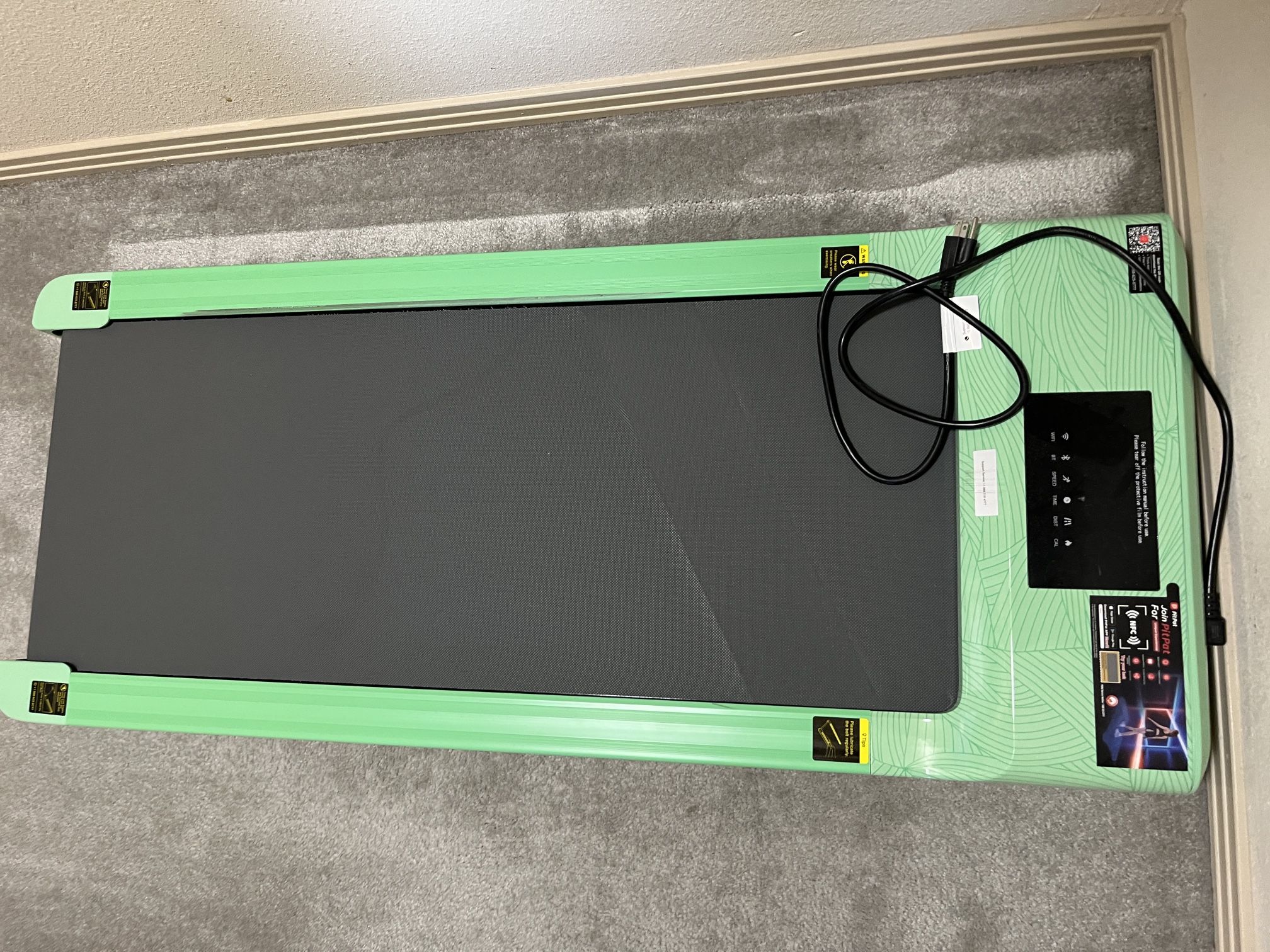 SupeRun Walking Pad, under desk treadmill. Three in one portable treadmill with remote control.