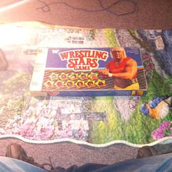 1985 WWF Wrestling Stars Board Game 
