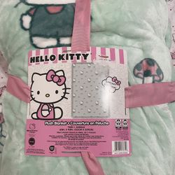 Mint Hello Kitty Blanket 