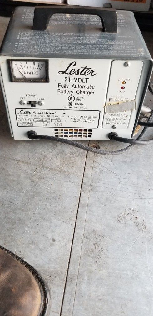 24 Volt Battery Charger