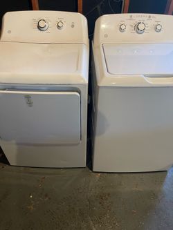 GE Washer & Dryer Set Fully Functional