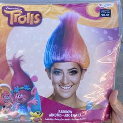 Trolls Adult Wig