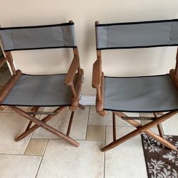 Telescoping Director Chairs