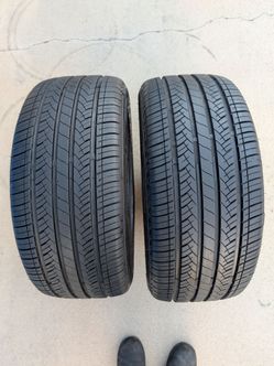 255/45/17 PAIR OF TIRES USED